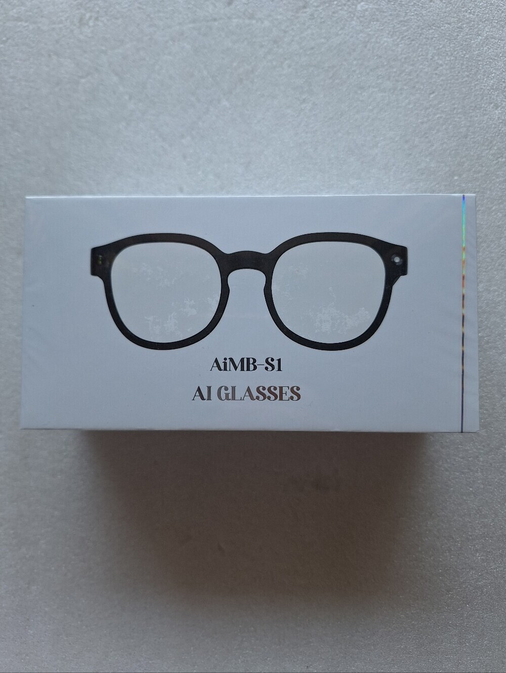 [MSRP $199] AiMB-S1 Smart AI Glasses with Camera & Bluetooth - NEW